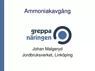 ammoniakavg ng