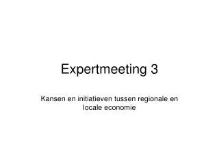 expertmeeting 3