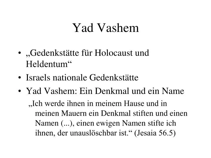 yad vashem