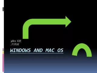 Windows and Mac OS