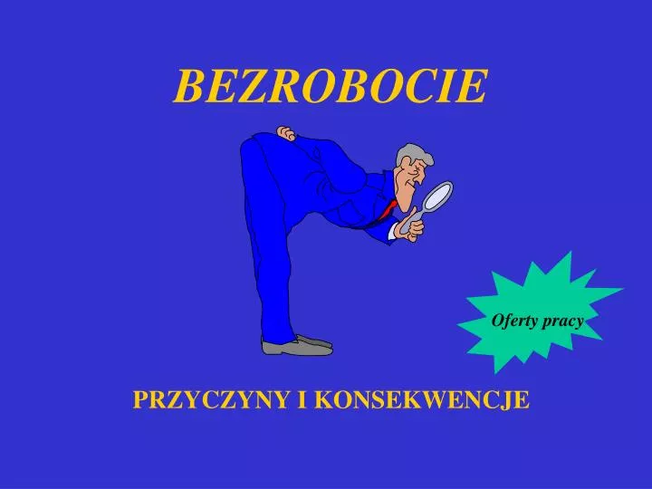 bezrobocie