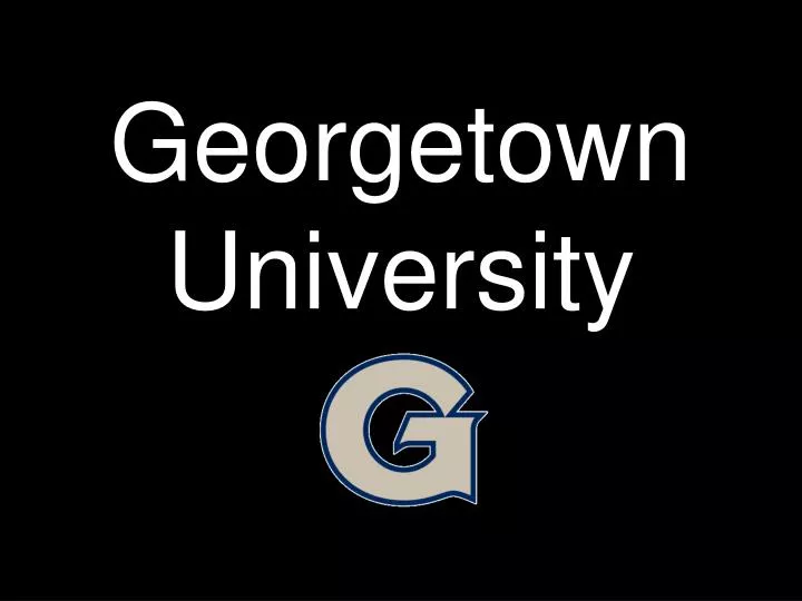 georgetown university