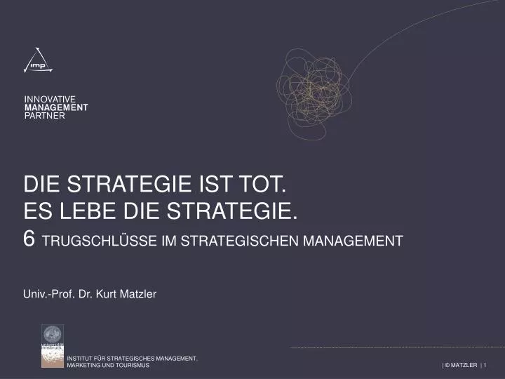 die strategie ist tot es lebe die strategie 6 trugschl sse im strategischen management