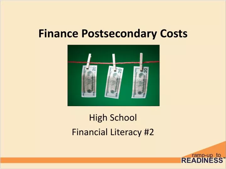 finance postsecondary costs
