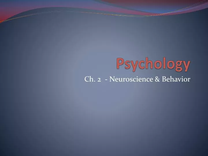 psychology