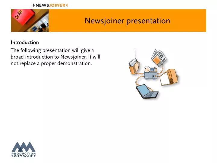 newsjoiner presentation