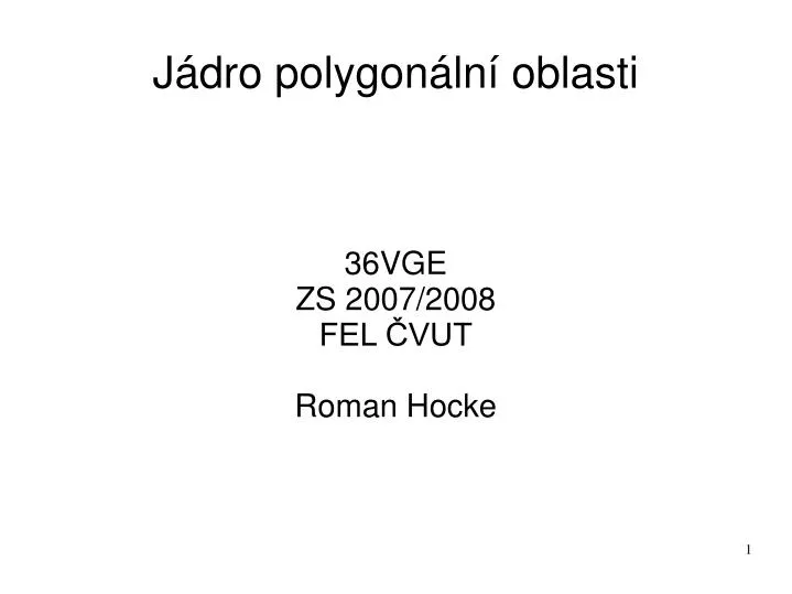 36vge zs 2007 2008 fel vut roman hocke