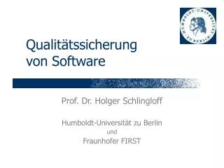 qualit tssicherung von software