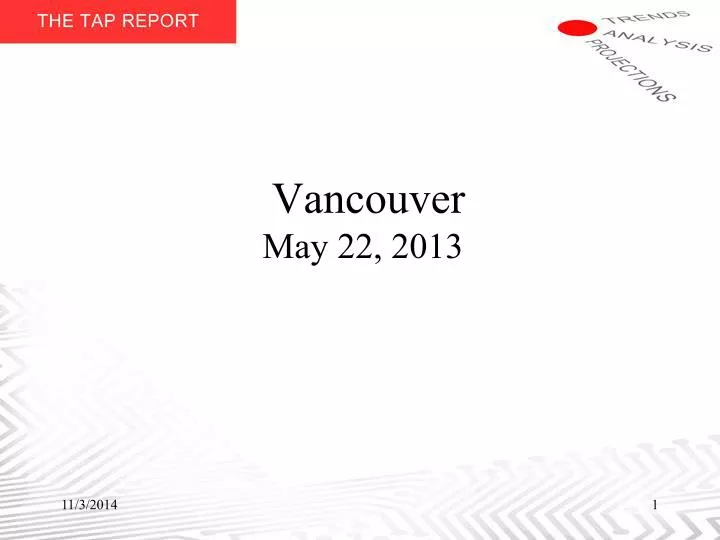 vancouver may 22 2013