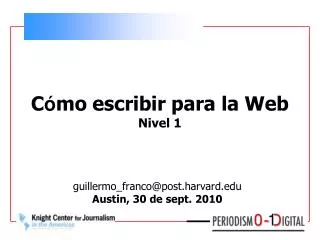 c mo escribir para la web nivel 1