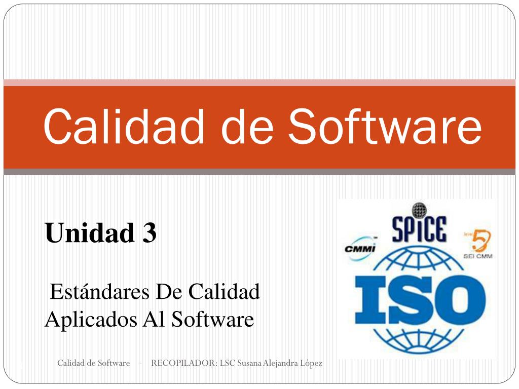 PPT - Calidad de Software PowerPoint Presentation, free download - ID ...