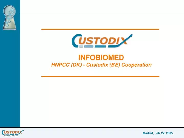 infobiomed hnpcc dk custodix be cooperation