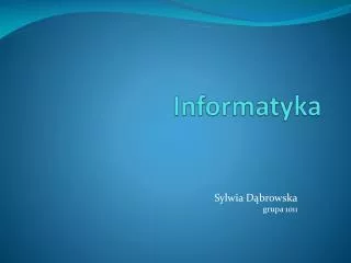 informatyka
