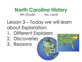 North Carolina History