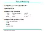 Active Directory - slide 1