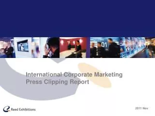 International Corporate Marketing Press Clipping Report
