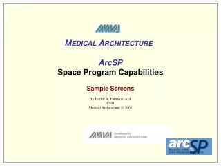 ArcSP Space Program Capabilities