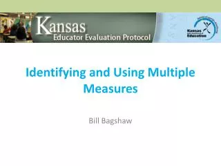 Identifying and Using Multiple Measures