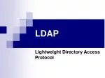 LDAP - slide 1