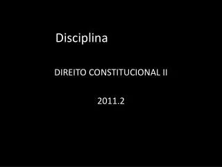 disciplina