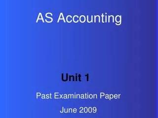 AS Accounting