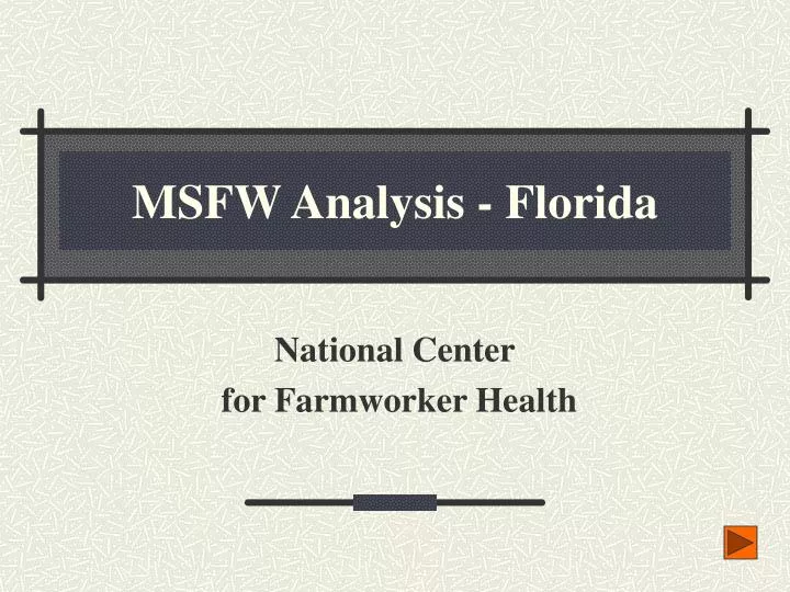 msfw analysis florida