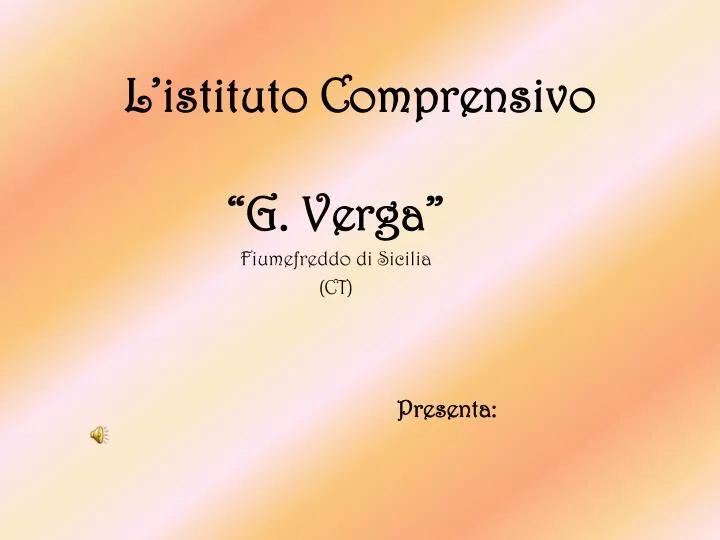 l istituto comprensivo