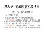 第九章 微型计算机存储器 - slide 1