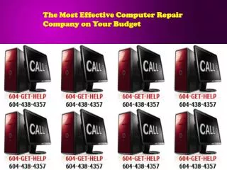 The Most Effective Computer Repair Company on Your Budget