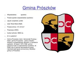 gmina pr szk w