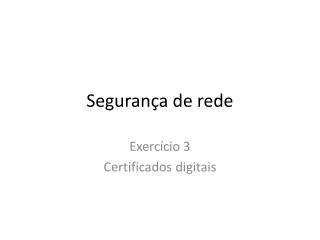 seguran a de rede
