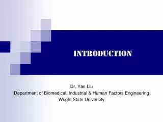 Introduction