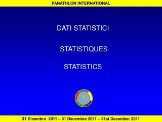 STATISTIQUES