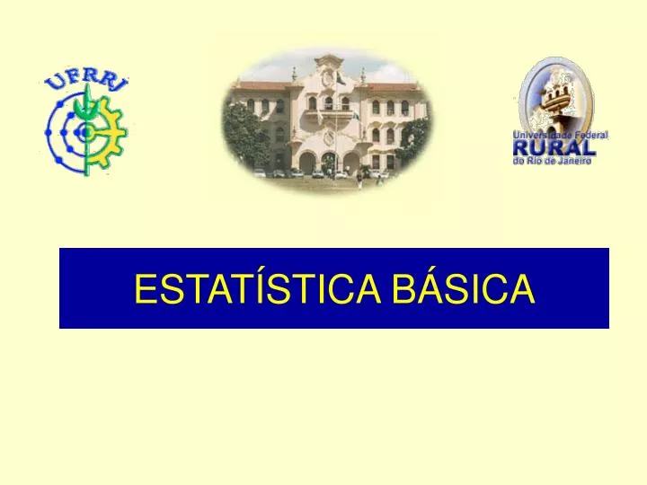 PPT - ESTATÍSTICA BÁSICA PowerPoint Presentation, Free Download - ID ...