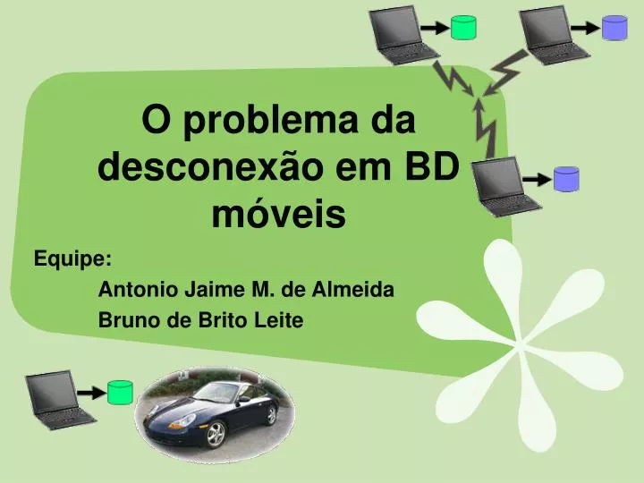 o problema da desconex o em bd m veis