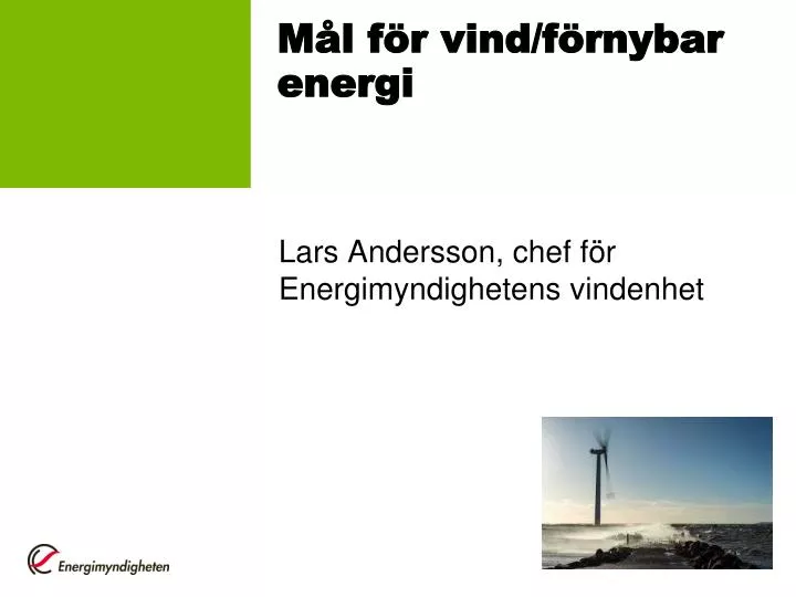 m l f r vind f rnybar energi