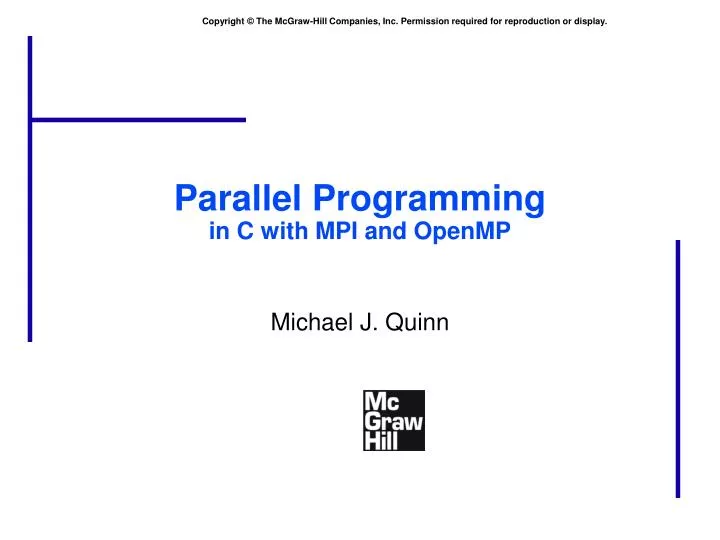 parallel programming in c with mpi and openmp