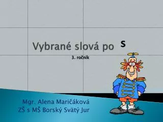 vybran slov po