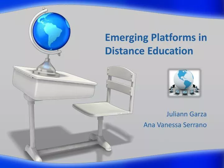 emerging platforms in distance education