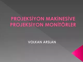 projeks yon mak nes ve projeks yon mon t rler
