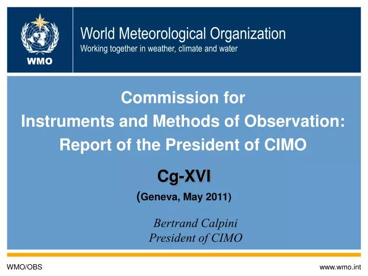 world meteorological organization working together in weather climate and water