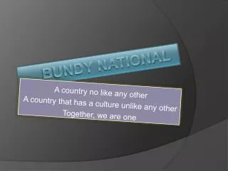 Bundy National