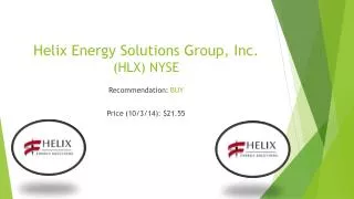 Helix Energy Solutions Group, Inc. (HLX) NYSE
