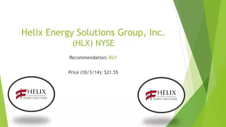 helix energy solutions group inc hlx nyse