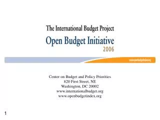 Transparent and Accountable Public Budgeting: A Comparative Look At 59 Countries