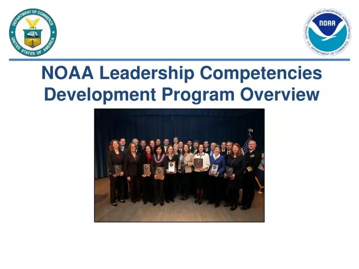 noaa leadership competencies development program overview