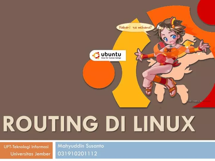 routing di linux