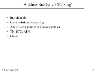 an lisis sint ctico parsing