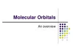 Molecular Orbitals - slide 1