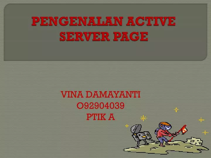 pengenalan active server page